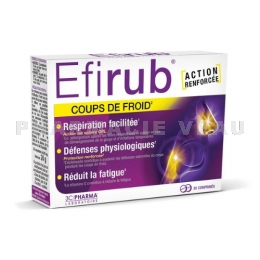 EFIRUB - Coups De Froids - 30 comprimés