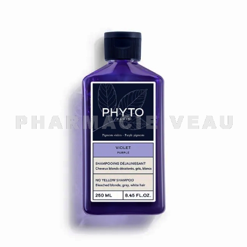 PHYTO Paris - Violet - Shampoing Déjaunissant - Flacon 250ml