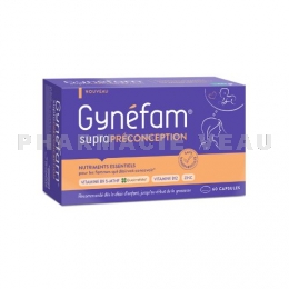 GYNEFAM Supra Préconception - 60 capsules 
