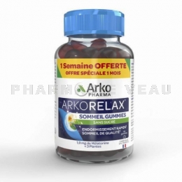 ARKORELAX - Sommeil Sans Sucre Arkopharma - 60 gummies