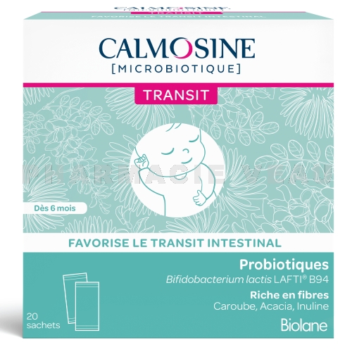 CALMOSINE - Microbiotique Transit - Boite 20 Sachets