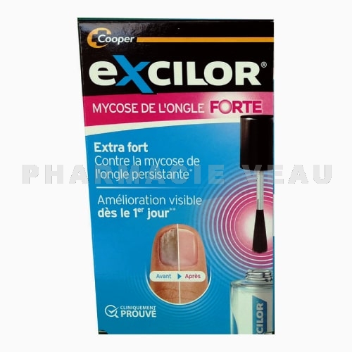 EXCILOR FORTE Mycose ongles Vernis (solution traitement 3.3ml)