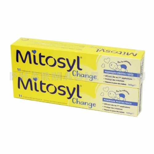 MITOSYL Pommade Protectrice Change pour Bébé (2x145 g) Sanofi