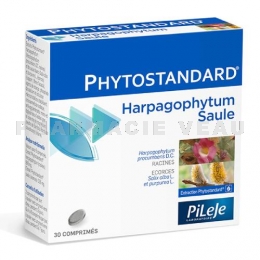 PileJe - Phytostandard Harpagophytum et Saule - 30 Comprimés 