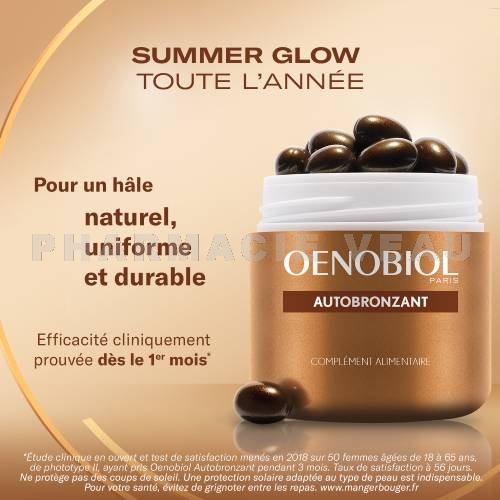 OENOBIOL - Perfect Bronze - Autobronzant - Capsules