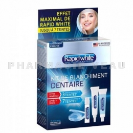 RAPID WHITE Kit de blanchiment dentaire à effet immédiat