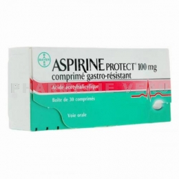 ASPIRINE PROTECT 100 mg - 30 comprimés