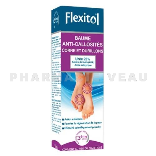 FLEXITOL - Baume Anti-callosités Cornes Et Durillons - Tube 56g