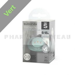 Suavinex - Sucette Symétrique - 6/18mois Silicone - 1 Sucette au choix