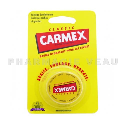 CARMEX - Baume Hydratant Pour Les Lèvres - Pot 7.5g