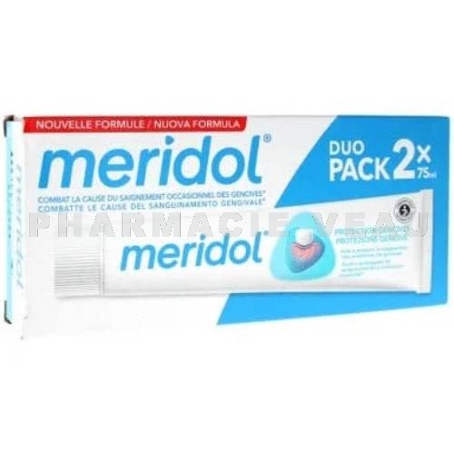 MERIDOL Dentifrice Lot 2 x 75 ml