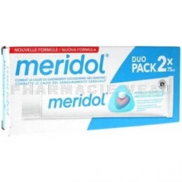 MERIDOL Dentifrice Lot 2 x 75 ml