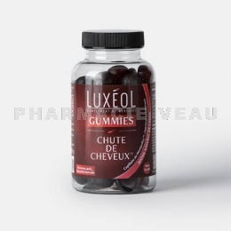 Luxeol Chute De Cheveux 60 Gummies - Arôme Cassis - 60gummies