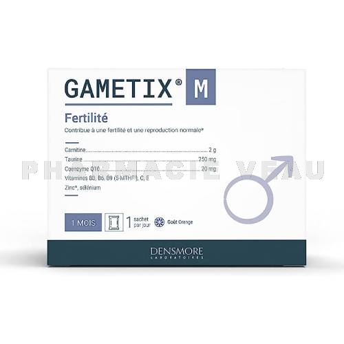 Gametix M fertilité masculine (30 sachets) Densmore