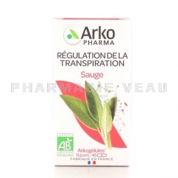 ARKOGELULES - Sauge BIO Régulation De La Transpiration - 45 gélules