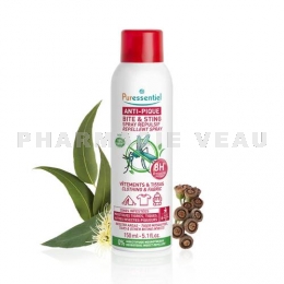 PURESSENTIEL ANTI-PIQUE Vêtements  & Tissus spray répulsif 150ml