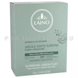 LAINO - Argile Verte Surfine Masque Et Cataplasme - 300g