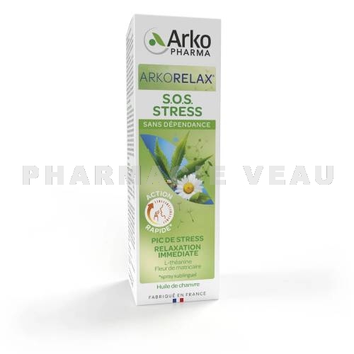 ARKORELAX - S.O.S Stress Relaxation Immédiate - Spray 15ml