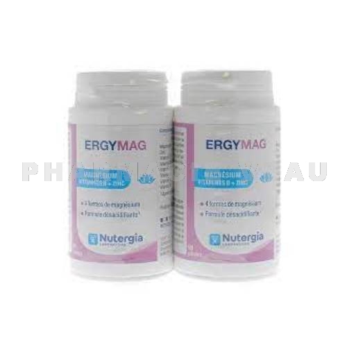 ERGYMAG Nutergia Magnésium  Vitamine B Et Zinc - 90/2x90gélules