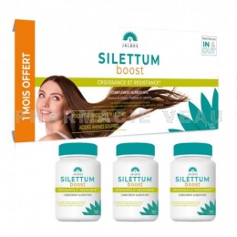 SILETTUM - Boost Croissance des Cheveux - Programme 2+1 Mois Offert