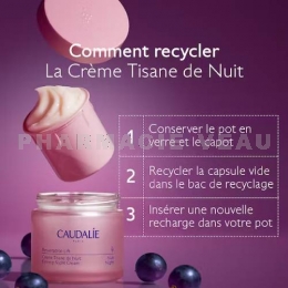CAUDALIE - Recharge Resveratrol-lift Crème Tisane de Nuit - 50ml