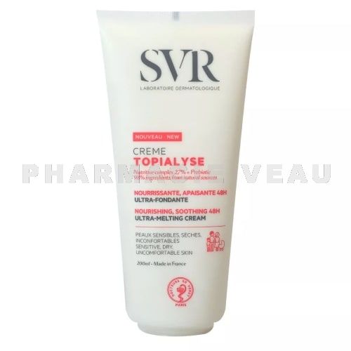 SVR - Topialyse Crème Nourrissante Apaisante 48H - 200/400 ml