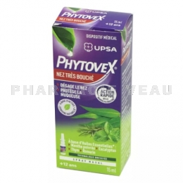 PHYTOVEX - Spray Nez Très Bouché Action Rapide - 15ml