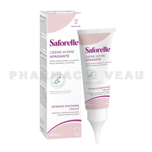 SAFORELLE - Crème Apaisante Intime Irritations & Quotidien - 40ml