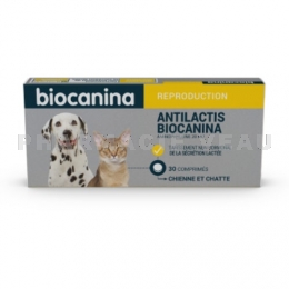 BIOCANINA - Antilactis Chiens & Chats - 30 Comprimés