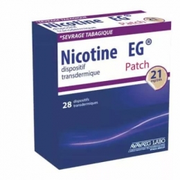 Nicotine EG - Patch de Nicotine 21mg/24h - 28 Patchs