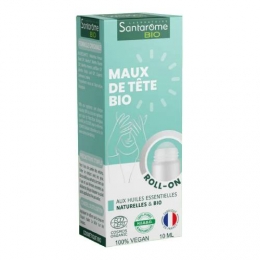 SANTAROME - Maux de Tête BIO - Roll-on 10ml