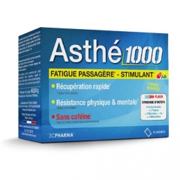3C ASTHE 1000 - Fatigue Passagère Stimulant - 10 Sachets