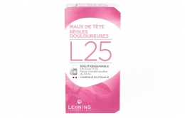 Lehning - L25 Maux de Tête et Règles Douloureuses - Flacon 30ml