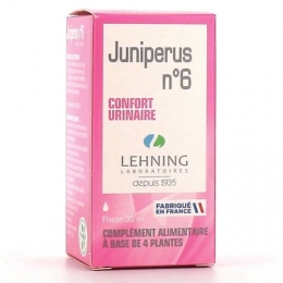 LEHNING Juniperus n°6  Confort Urinaire - 30ml