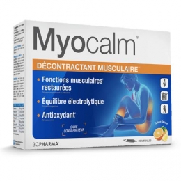 Myocalm - Décontractant Musculaire - 20ampoules