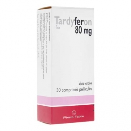 TARDYFERON 80mg  - Boite 30 Comprimés
