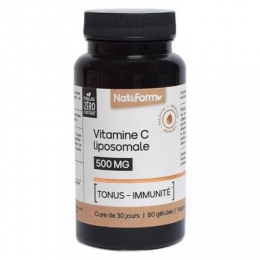 Nat & Form - Vitamine C Liposomale 500mg - 60 Gélules 