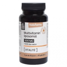 Nat & Form - Multivitamin' Liposomal - 60gélules