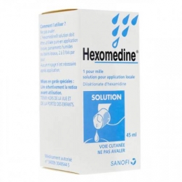 HEXOMEDINE - Solution Antiseptique Désinfectant Plaies - 250ml