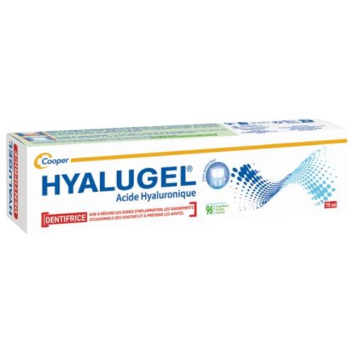 HYALUGEL - Dentifrice à l'acide Hyaluronique Adulte - 75ml