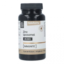 Nat & Form - Zinc Liposomal - 60gélules