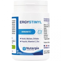 ERGYSTIMYL - Immunité Complément Alimentaire - 60 gélules