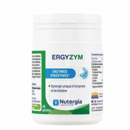 ERGYZYM - Complément Alimentaire Digestion Difficile - 40gélules