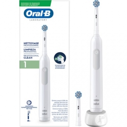 ORAL B - Brosse à dents électrique Nettoyage Professionnel - 1 brosse + 1 brossette + chargeur
