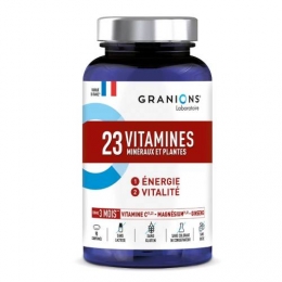 GRANIONS - 23 Vitamines Minéraux et Plantes - 90comprimés