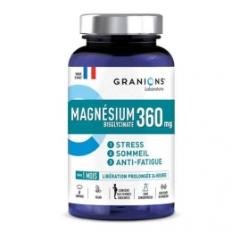 GRANIONS - Magnésium Bisglycinate 360mg - 60comprimés