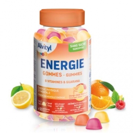 ALVITYL - Energie 8 Vitamines & Guarana - 50gommes