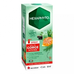 HEXAPHYTO - Spray Mal de Gorge Intense - 30ml