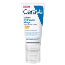 CeraVe - Crème Hydratante Visage SPF50 - Tube 52ml
