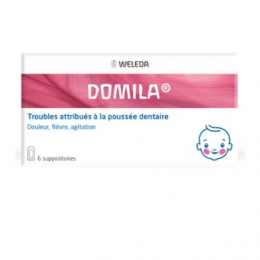 WELEDA - Domila - Poussée Dentaire - 6 Suppositoires